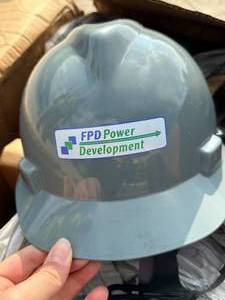 Brand New Gray Hard Hats