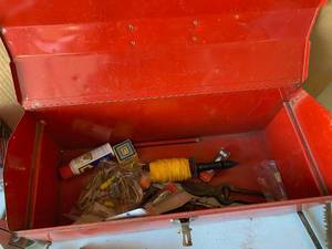 lot 45 image: Tool Box and Tools