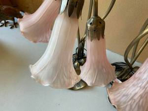lot 58 image: Tulip Lamps