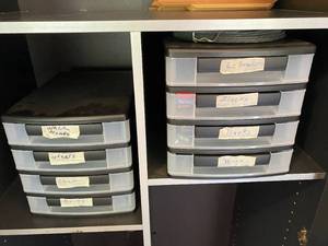 lot 65 image: Storage Drawers