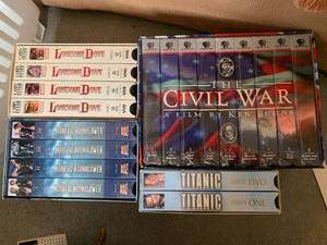 lot 166 image: VHS Tapes - Large Variety