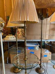 lot 176 image: Six Floor Lamps
