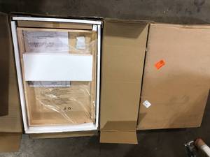 Lot of 2 HOMEIBRO 32 in. Wood Slide-Out Shelf with Soft Close for 36 in. Base Cabinet    Customer Returns See Pictures