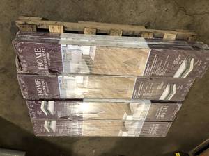 8 Boxes of Home Decorators Collection Virgil Island Oak 12 mm T x 8 in. W Waterproof Laminate Wood Flooring (15.9 sqftcase)    Customer Returns See Pictures