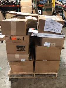Pallet of Mixed Assorted Flooring Various  Models and Conditions  Customer Returns See Pictures