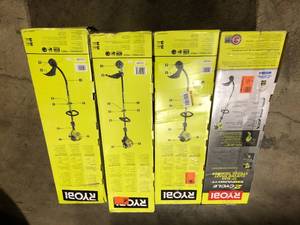 Lot of Assorted  RYOBI String Trimmers Customer Returns See Pictures