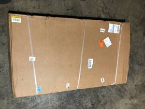 lot 8 image: Husky Adjustable Height Overhead Ceiling Mount Garage Rack in Black (42 in. H x 96 in. W x 48 in. D) Customer Returns See Pictures