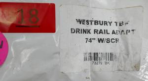 lot 18 image: Two New Westbury Deck Drink Rail adapters
