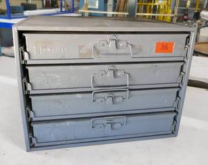 lot 36 image: Nice Durham parts bins