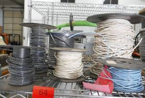 lot 64 image: Lot of misc wire see pictures