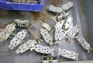 lot 66 image: A bunch of outlets, faceplates, night lights