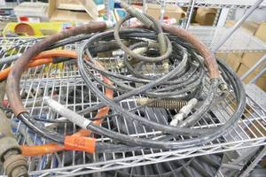 lot 84 image: Lot of high pressure hydraulic hoses