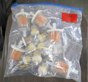 lot 104 image: Bag of new filters