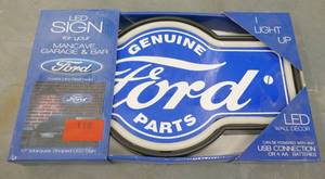 lot 118 image: New Ford sign  17 inches wide
