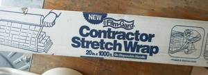 lot 146 image: roll of stretch wrap - looks like very little was used