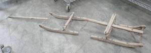 lot 148 image: Vintage sled frame