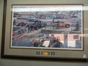 GREAT SIGNED & NUMBERED Ken Zylla PROFESSIONALLY FRAMED ART - FANTASTIC PIECE - APPROX 40 By 29 - PLEASE SEE ALL PICTURES - PLEASE BRING YOUR OWN PACKING AND HELP IF NEEDED