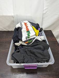 lot 39 image: Two Bins Of Misc. Biking Gear