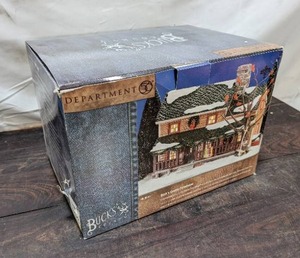 lot 67 image: Department 56 Bucks County Farmhouse Snow Village