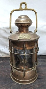 lot 86 image: Old Lifeboat Lantern