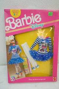 1989 Barbie Disney Character fashion