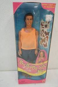 1998 Butterfly Art Ken doll