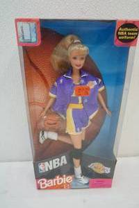 1998 NBA Los Angele Lakers Barbie