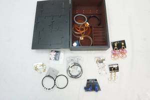 Jeweler Box with Costume Jeweler