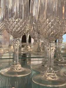 lot 40 image: 6 Piece Champaign Glasses
