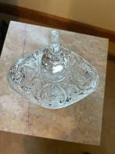 lot 43 image: Covered Glass Dish