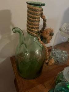 lot 168 image: Decorative Jars and 11 Decanter