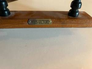 lot 191 image: HMS Victory Model Sailboat 19x20