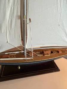 lot 202 image: Sail Boat 34x24