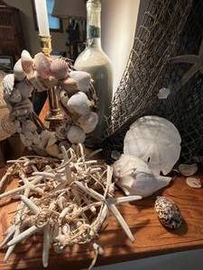 lot 227 image: Sea side lot with lamp