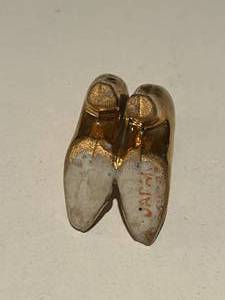 lot 249 image: Mini golden color shoes made in japan 1