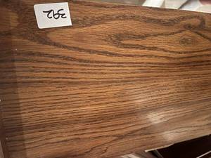 lot 392 image: Small book shelf, shelf only. Contents not included. 37.5x24x10