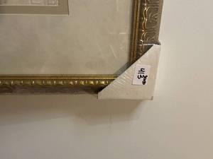 lot 413 image: Home dcor framed art. New, in package 30x30