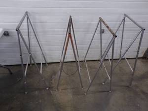 4 Folding Stands  Portable Table Bases