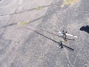 3 Fishing Rods and Reels