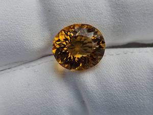 10.72 Carat Rich Bourbon Madeira Citrine Gemstone VIDEO