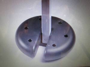 lot 6 image: Quik Shade 4-Pc. Canopy Anchor Weig...