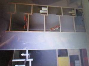 lot 17 image: Ada Home Dcor Tayse Bonaparte Mod...