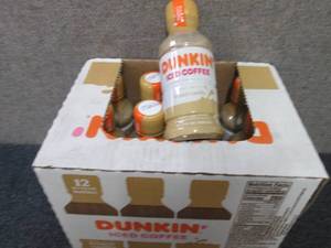 lot 53 image: 12- 13.7 oz Bottles Dunkin French ...