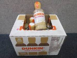 lot 54 image: 12- 13.7 oz Bottles Dunkin French ...