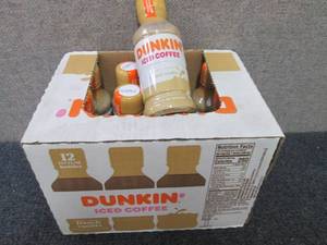 lot 59 image: 12- 13.7 oz Bottles Dunkin French ...