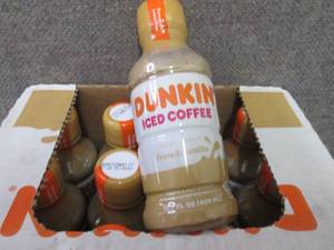 lot 60 image: 12- 13.7 oz Bottles Dunkin French ...