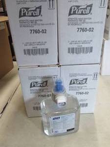 lot 98 image: 4- 2pks 1200 ml Purell Advanced Fra...