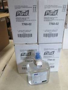 lot 99 image: 4- 2pks 1200 ml Purell Advanced Fra...