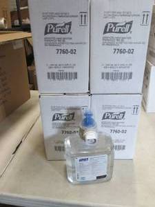 lot 101 image: 4- 2pks 1200 ml Purell Advanced Fra...