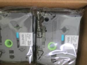lot 143 image: 4 Brother ZE-231 Label Printer Tape...